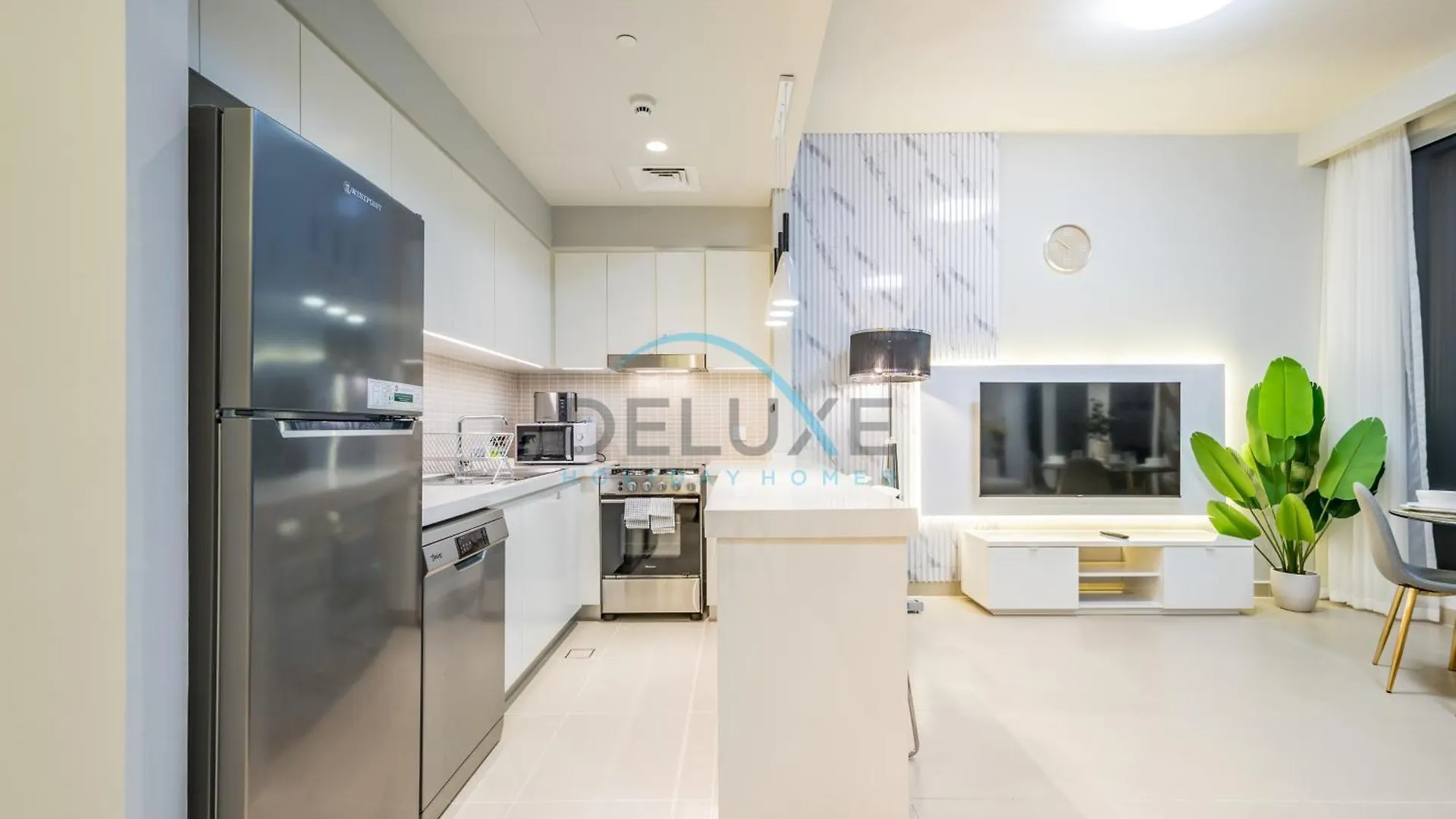 Apartment Tranquil 2Br At Harbour Gate Tower 1, Creek Harbour By Deluxe Holiday Homes Dubai