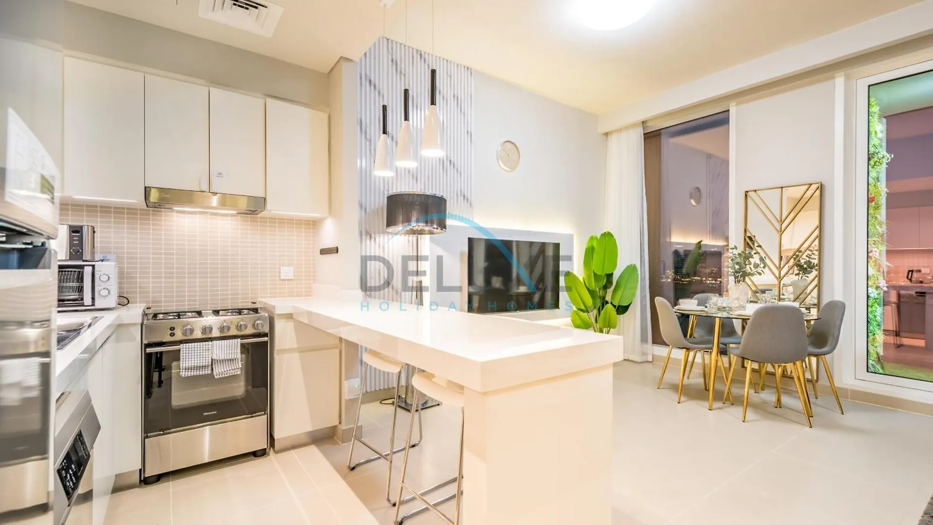 Tranquil 2Br At Harbour Gate Tower 1, Creek Harbour By Deluxe Holiday Homes Dubai Apartment