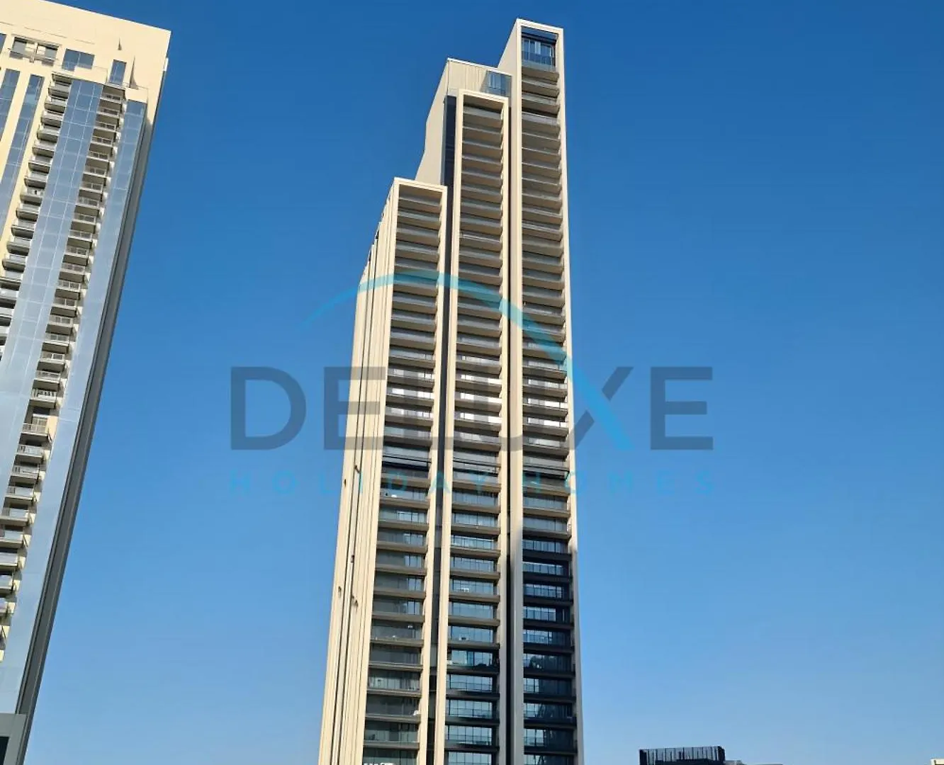 Lägenhet Tranquil 2Br At Harbour Gate Tower 1, Creek Harbour By Deluxe Holiday Homes Dubai Förenade Arabemiraten