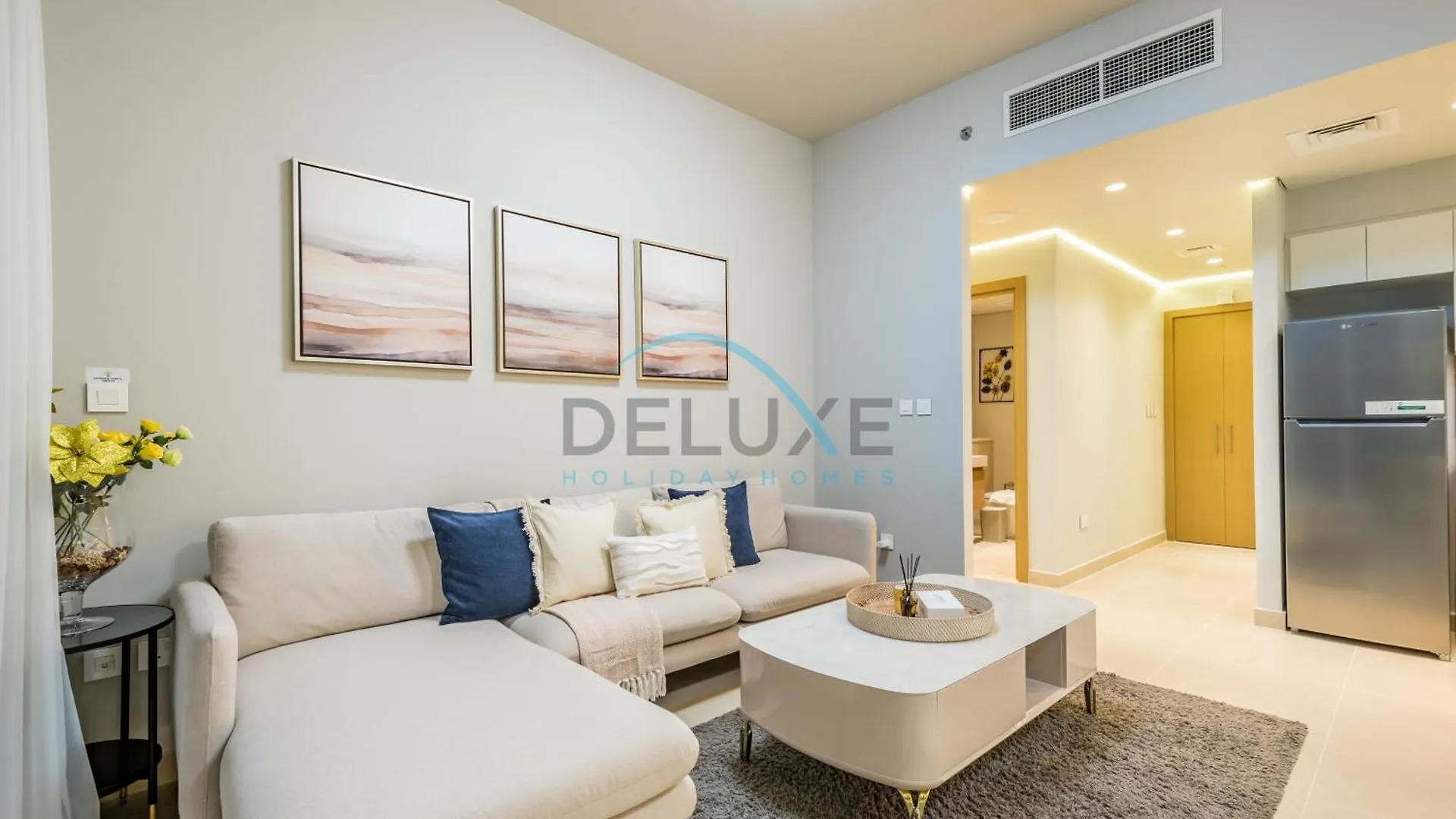 Tranquil 2Br At Harbour Gate Tower 1, Creek Harbour By Deluxe Holiday Homes Dubai Lägenhet