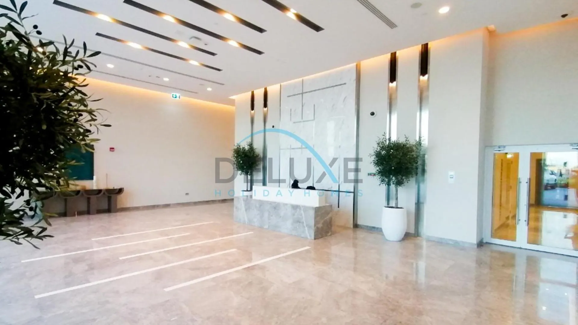 Tranquil 2Br At Harbour Gate Tower 1, Creek Harbour By Deluxe Holiday Homes Dubai Lägenhet