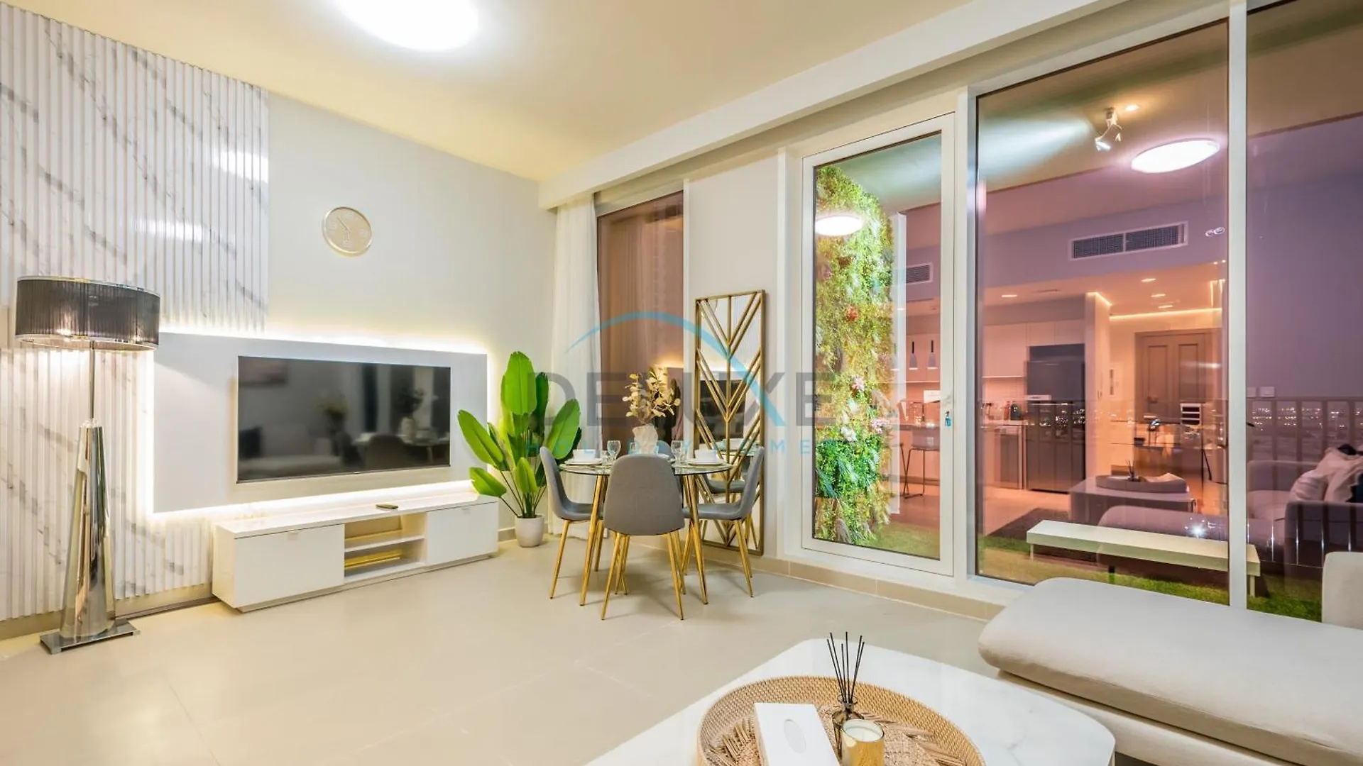 Lägenhet Tranquil 2Br At Harbour Gate Tower 1, Creek Harbour By Deluxe Holiday Homes Dubai Förenade Arabemiraten